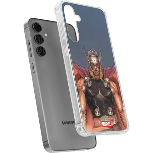 Marvel Thor God of Asgard Galaxy S24 Plus Clear Case
